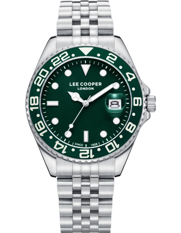 Buy Lee Cooper Men's Analog Dark Green Dial Watch Online- LC08142