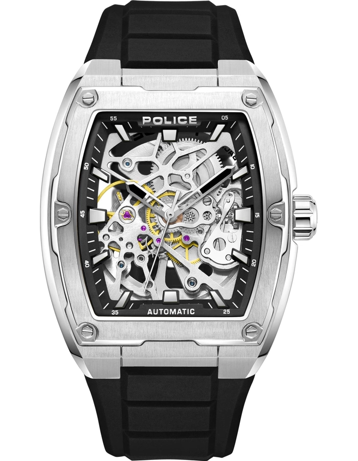 Shop Police SKELETOR Men's Online UAE, Buy Automatic Black Dial