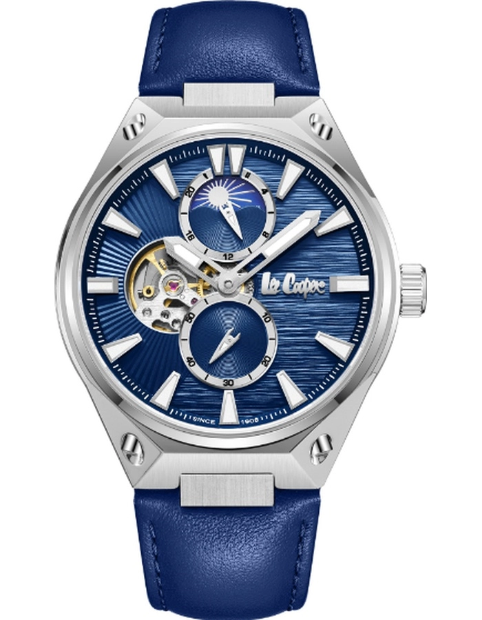 Buy LEE COOPER Men Automatic Dark Blue Dial Watch - LC08122.399