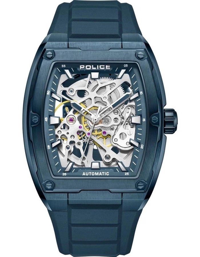 Shop Police SKELETOR Men's Online UAE, Buy Automatic Blue Dial