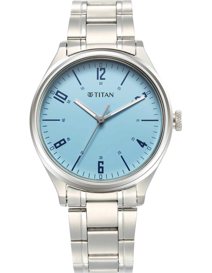 Shop Titan Watches For Men's Online Kuwait, Buy Analog Blue Dial