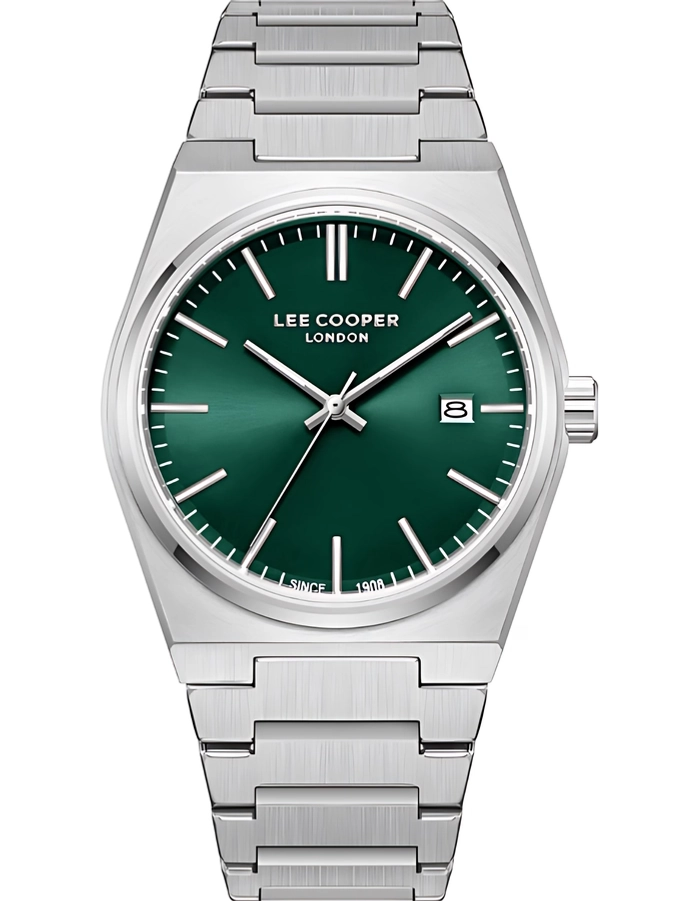 Shop Lee Cooper Men's Analog Dark Green Dial Watch - LC08196.370