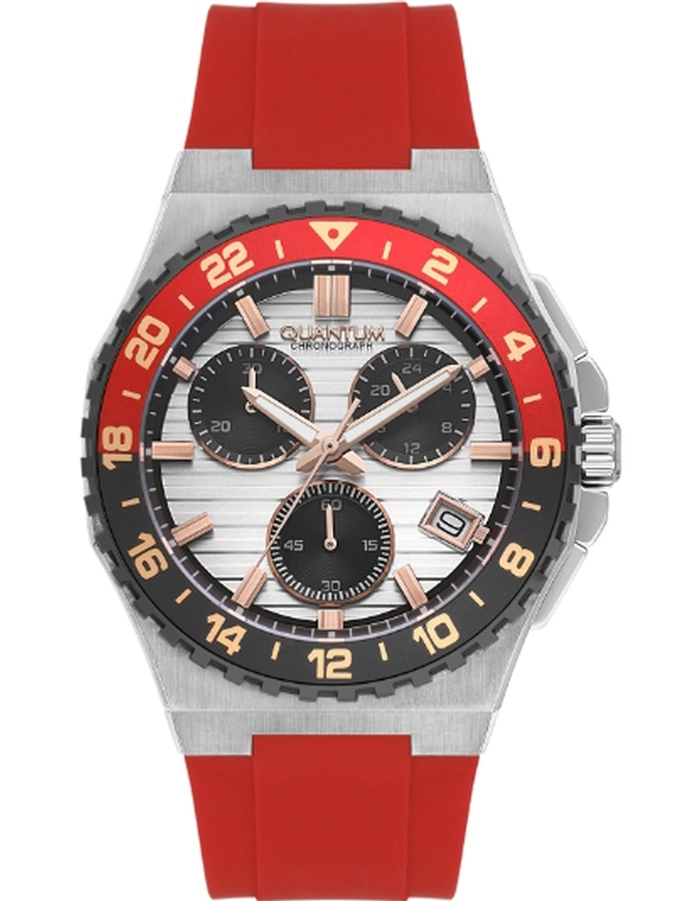 Buy Quantum Watch for Men's Online India, Chronograph Silver Dial