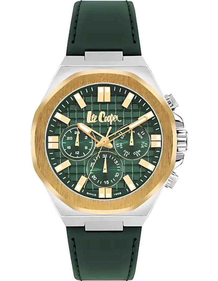 Lee Cooper Men's Black Dial Multi Function Watch - LC07983.351