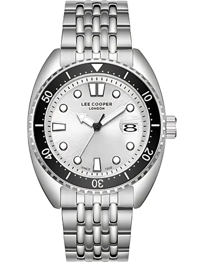 Buy LEE COOPER Men Analog Silver Dial Watch - LC07997.050