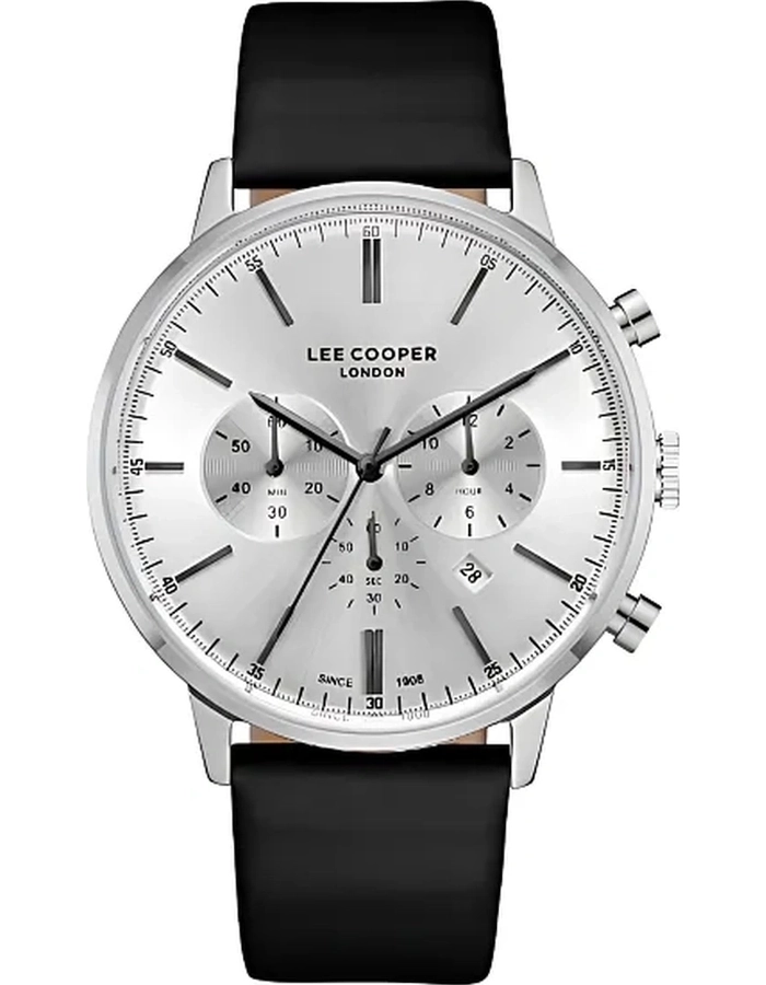 Buy LEE COOPER Men Multi Function Silver Dial Watch - LC08043.331