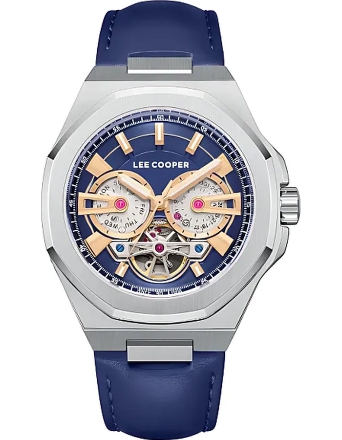 LEE COOPER Men's Automatic Dark Green Dial Watch - LC08125.375