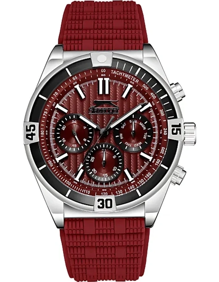 Buy SLAZENGER Men Multi Function Red Dial Watch - SL.9.2389.2.05