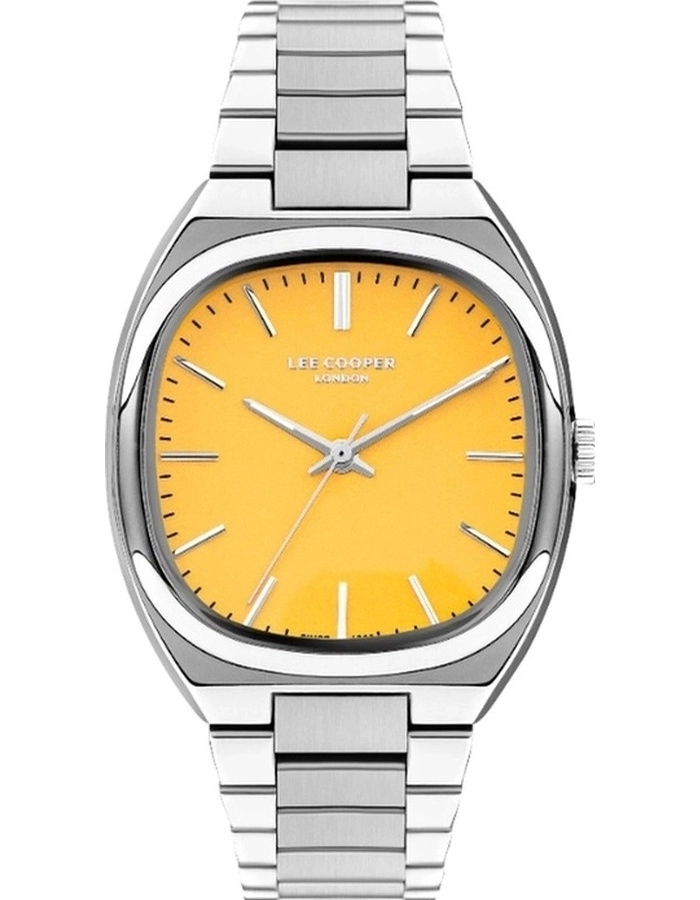 Buy Lee Cooper Men's Yellow Dial Analog Watch - LC07938.340