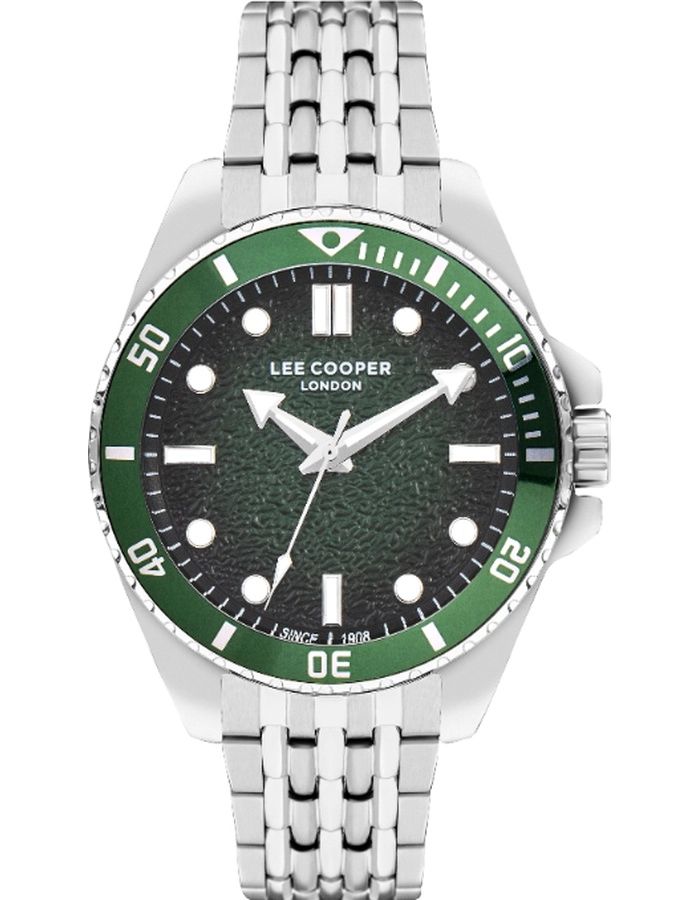 Buy Lee Cooper Men's Green Dial Analog Watch - LC07954.370