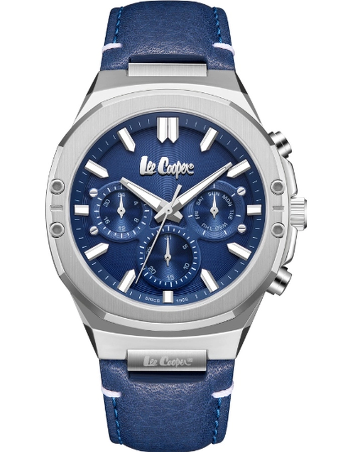 Buy LEE COOPER Men's Multi Function Dark Blue Dial Watch - LC07992