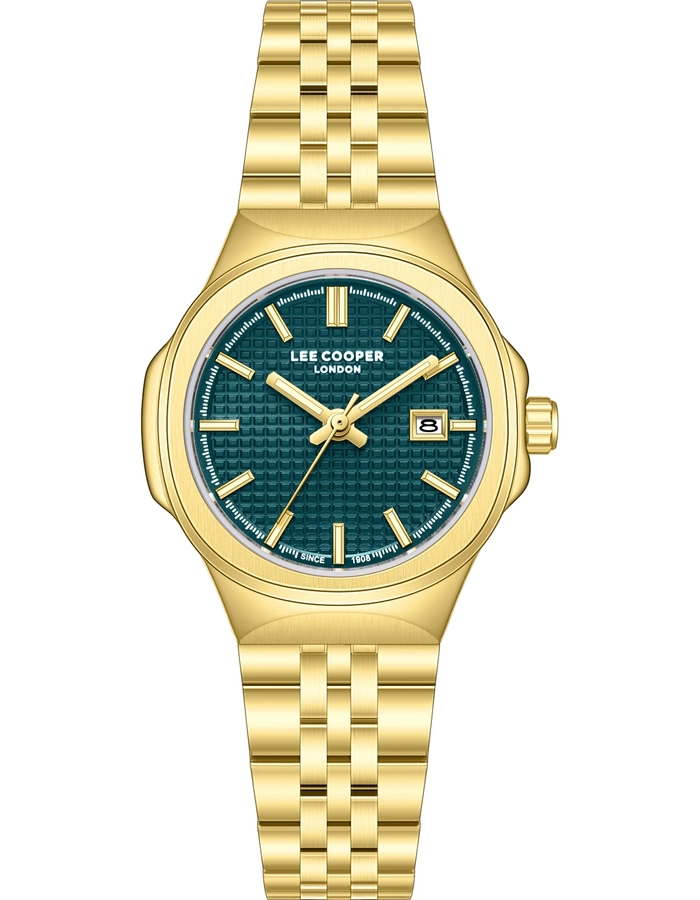 Shop Lee Cooper Women's Watch Online UAE, Buy DATE Gold Dial Watch