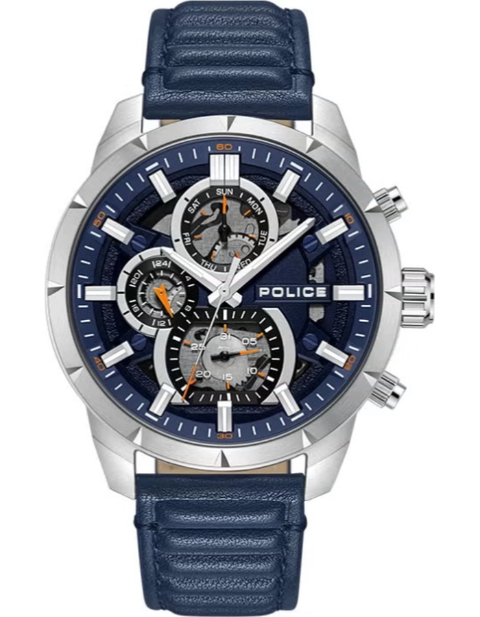 POLICE NEIST Men's Chronograph Blue Dial Watch - PEWJF0021801