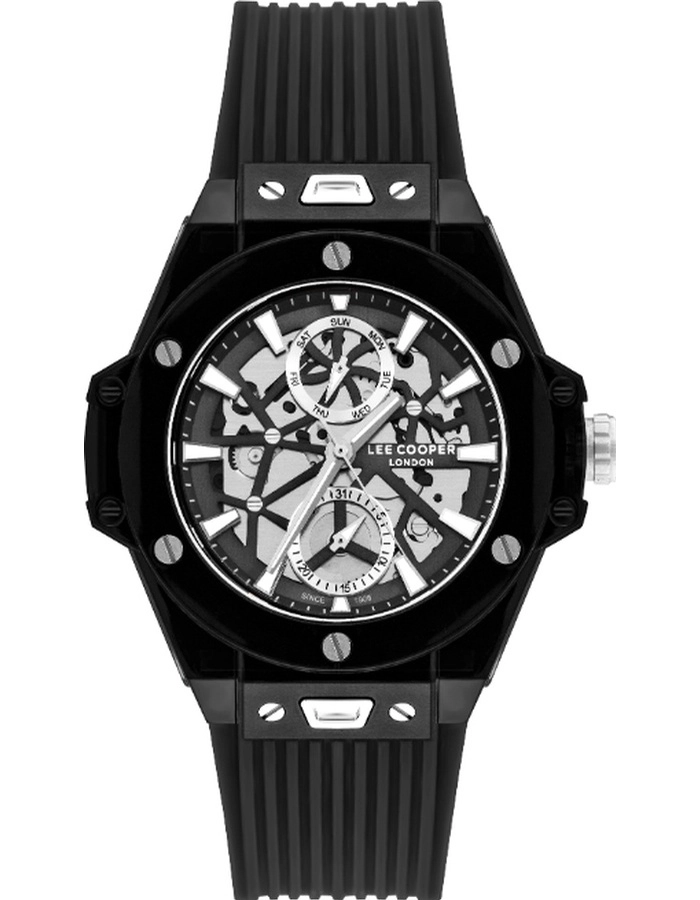 Buy Lee Cooper Men's Grey dial Multi Function watch - LC07975.068