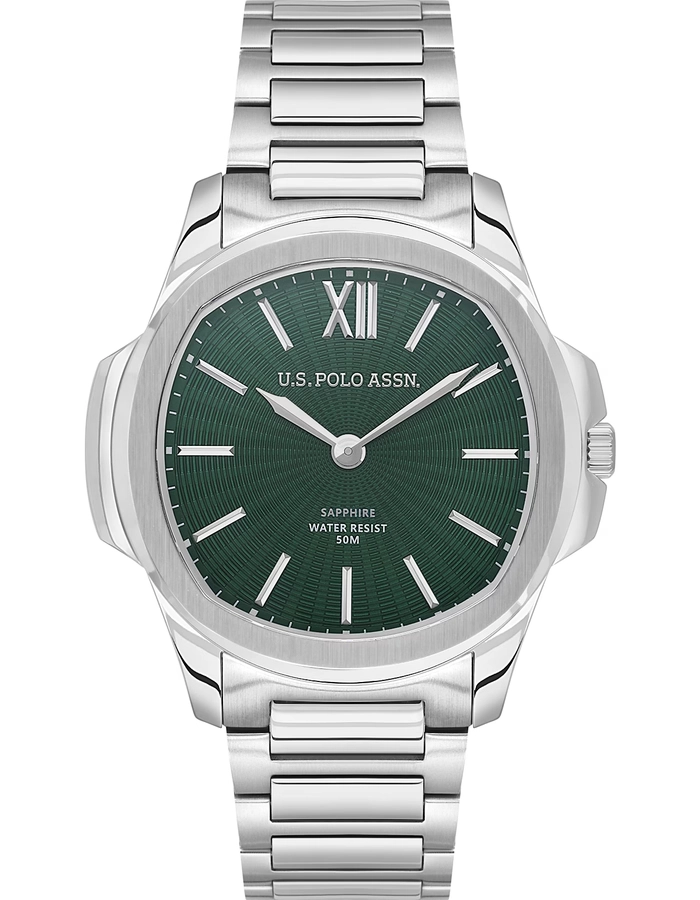 Shop for U.S. Polo Assn Watches for Men's Online UAE, Analog Green Dial ...