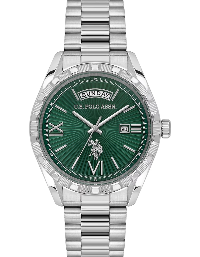 Shop for U.S. Polo Assn Watches for Men's Online UAE, Analog Green Dial ...