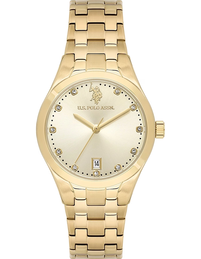 Shop for U.S. Polo Assn Watches for Women's Online UAE, Analog Gold ...
