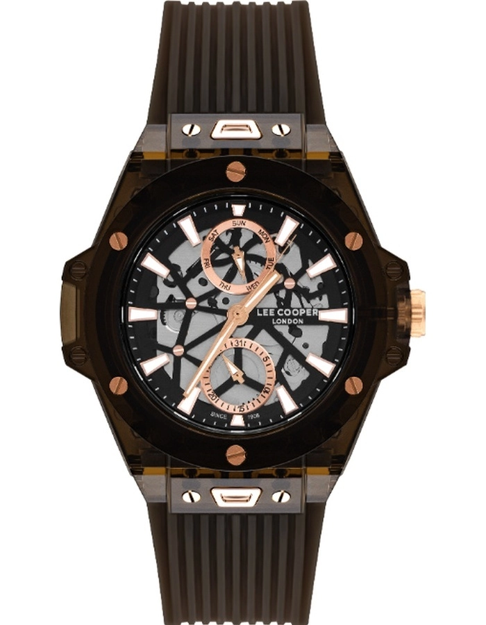 Buy Lee Cooper Men's Grey dial Multi Function watch - LC07975.068