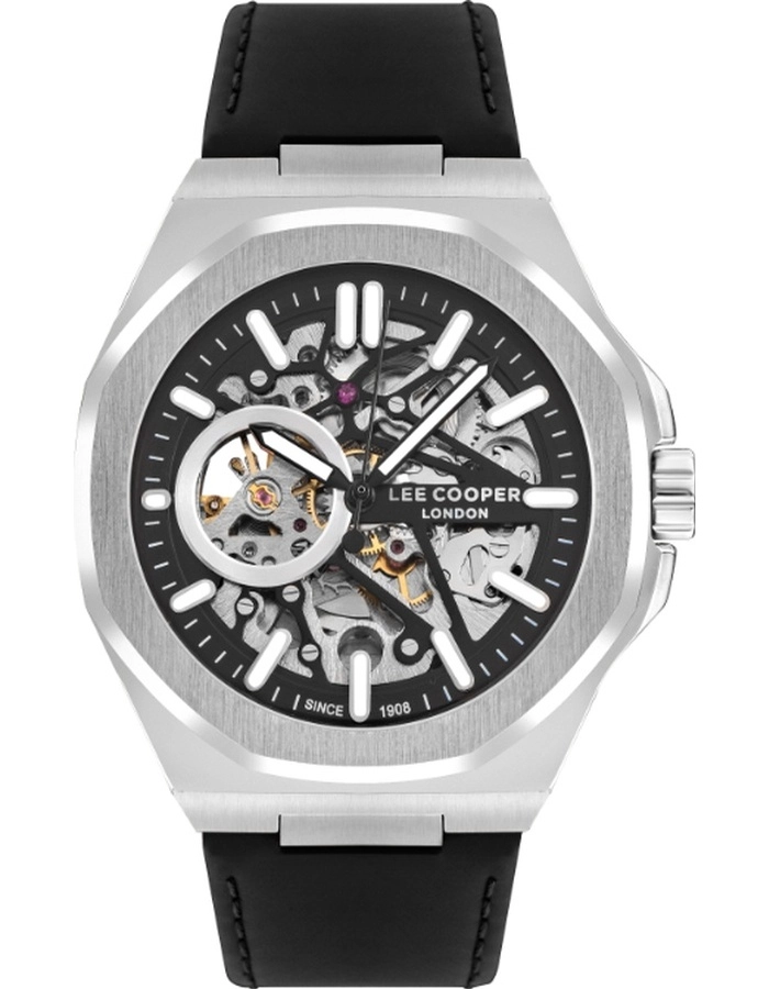 Buy Lee Cooper Men's Black dial Automatic watch - LC07978.351