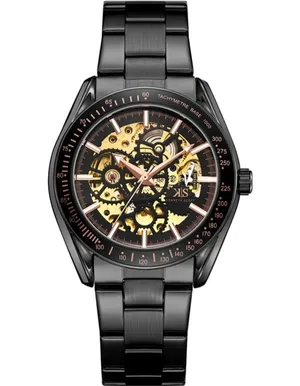 POLICE KNOTTY Men's Multi Function Black Dial Watch - PEWJK0006401