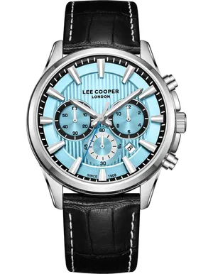 Buy LEE COOPER Men Multi Function Silver Dial Watch - LC08043.331