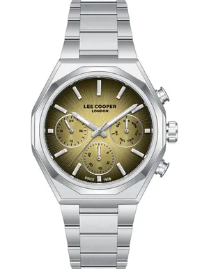 Buy Lee Cooper Men's Silver Dial Multi Function Watch - LC08068.330