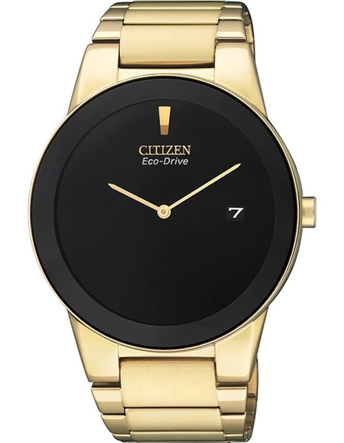 Citizen Men's Analog Black Dial Watch - AT2240-51E
