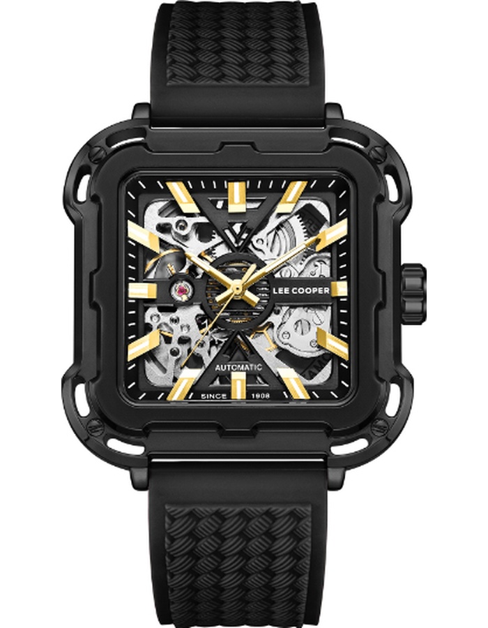 Buy Watch LEE COOPER Men Automatic Black Dial Watches - LC08072
