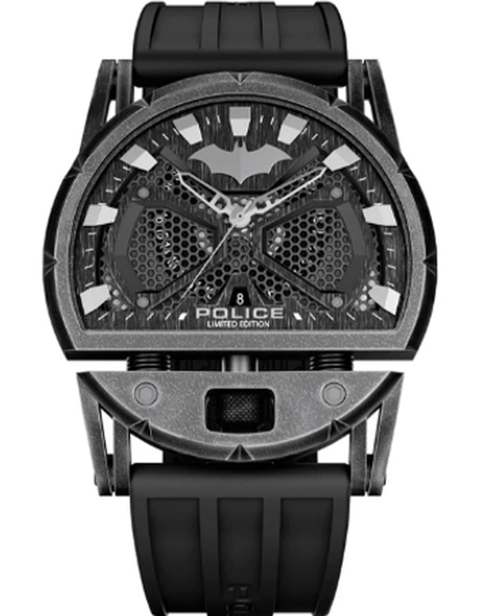 POLICE Men's Multi Function Black Dial Watch - PEWGN0075401