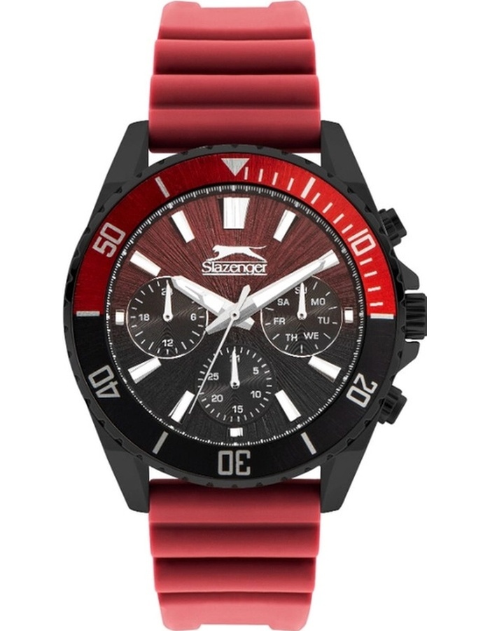 Shop Slazenger Watches for Men's Online UAE, Multifunction Red